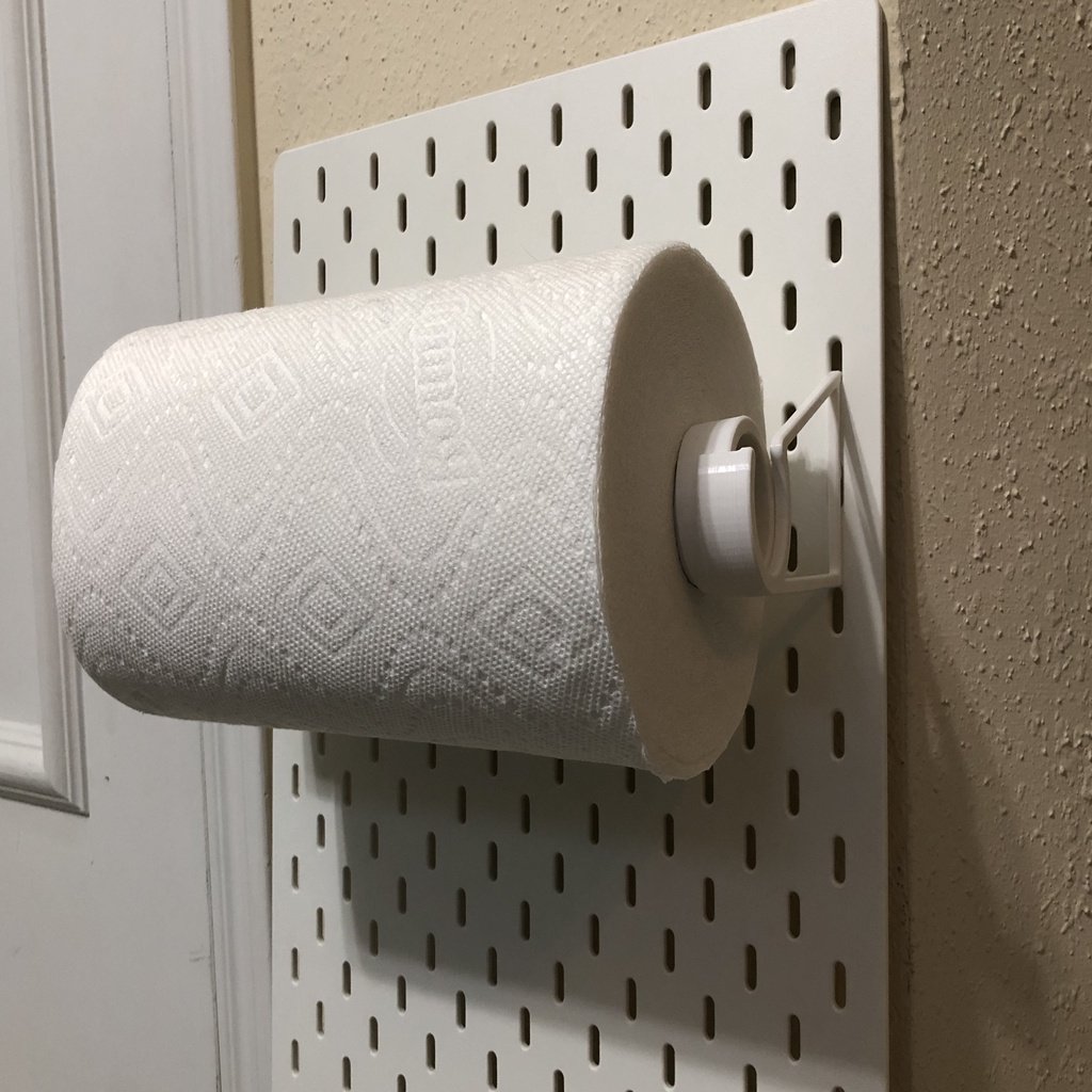 IKEA Skadis Paper Towel Holder
