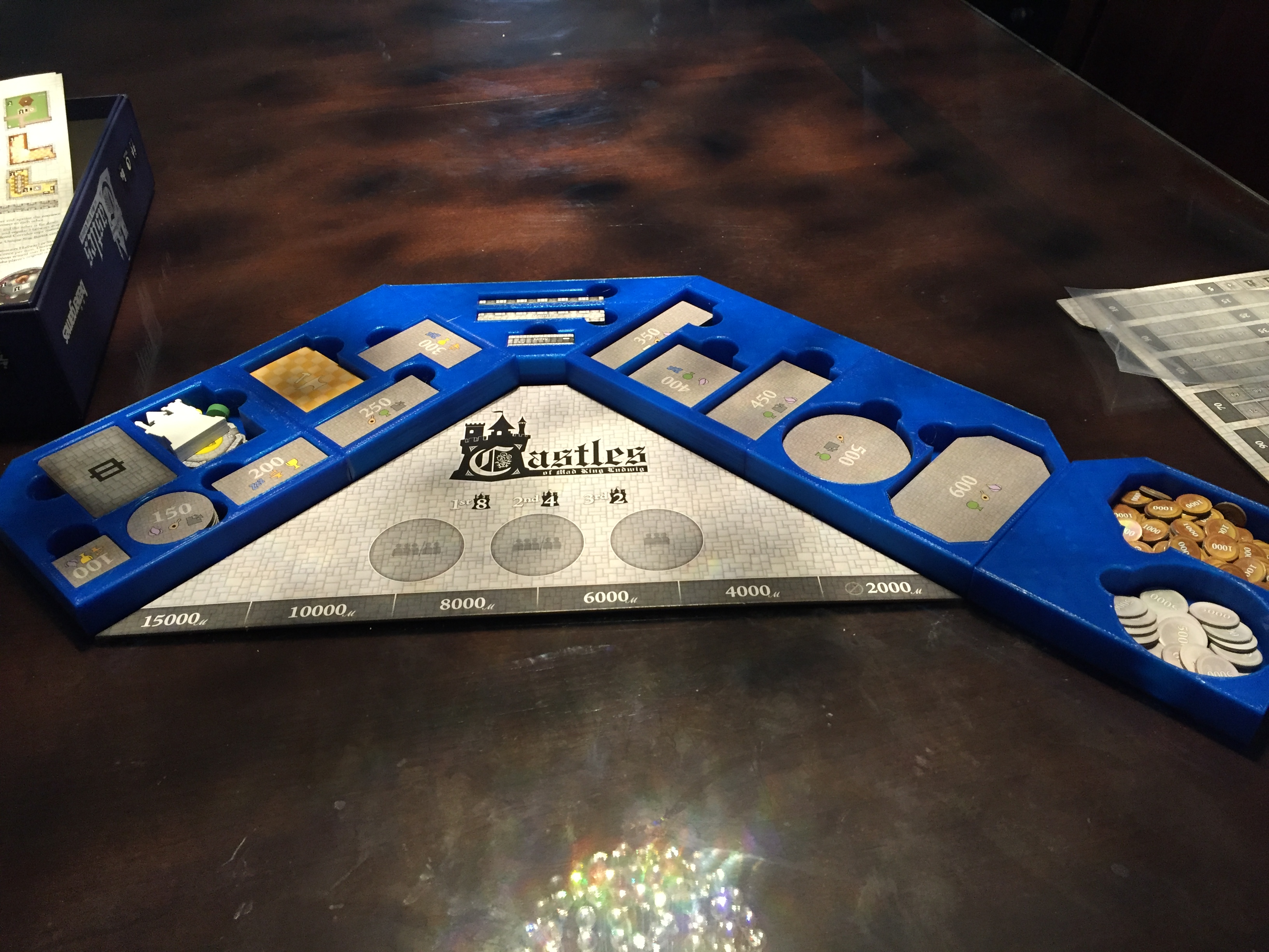 Castles of Mad king Ludwig component tray