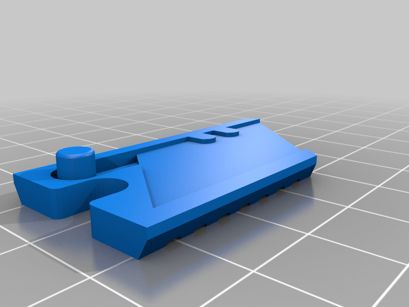 Remix of Talon Utility Knife, added lines for better grip