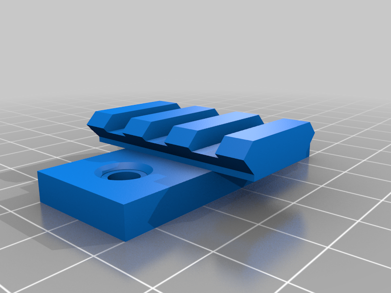 Picatinny rail for compound bow sight mount
