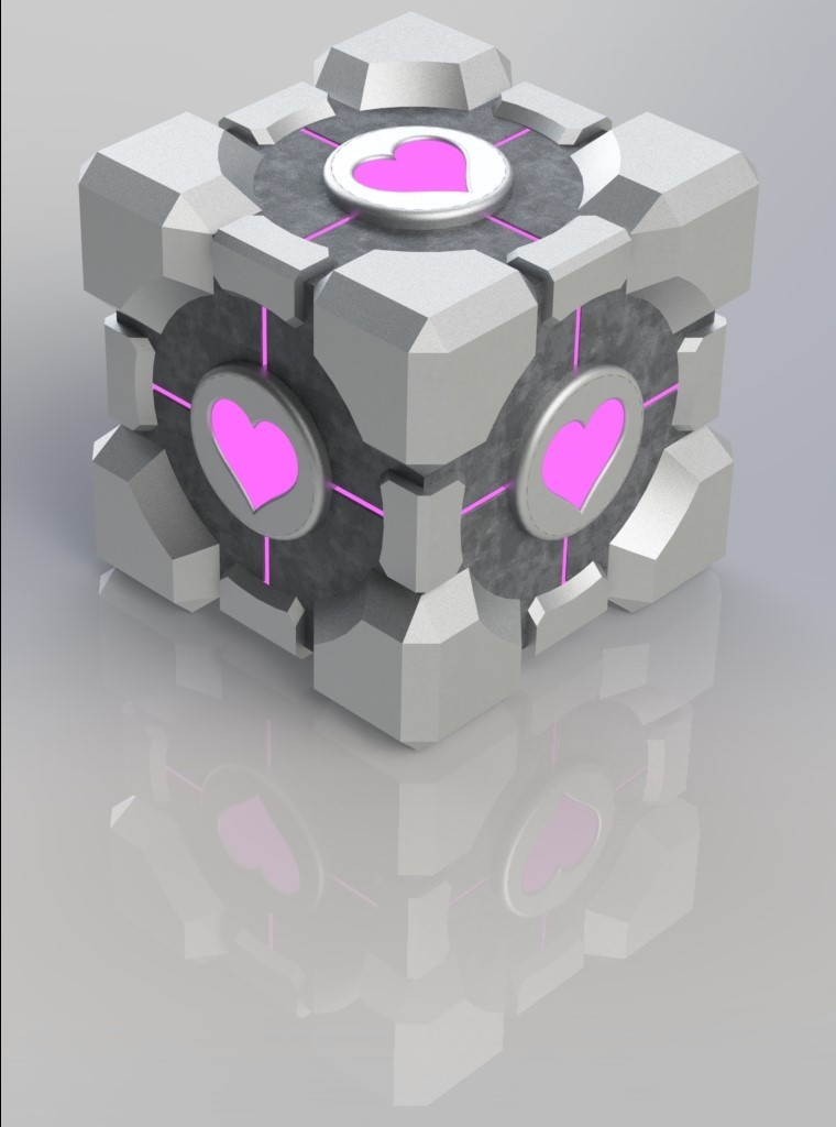 Companion Cube - Portal Game