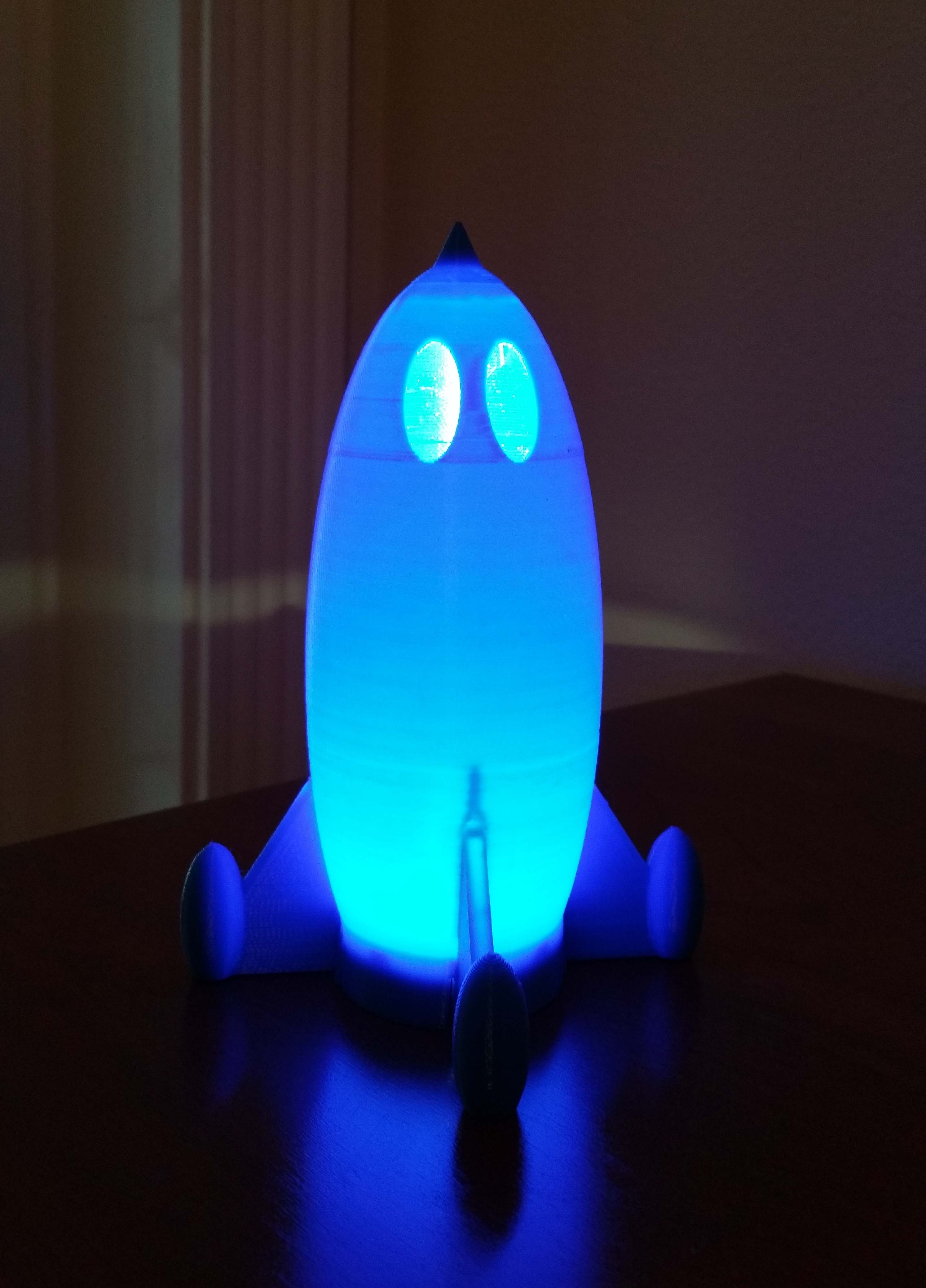Tinkerlight Rocket Lamp