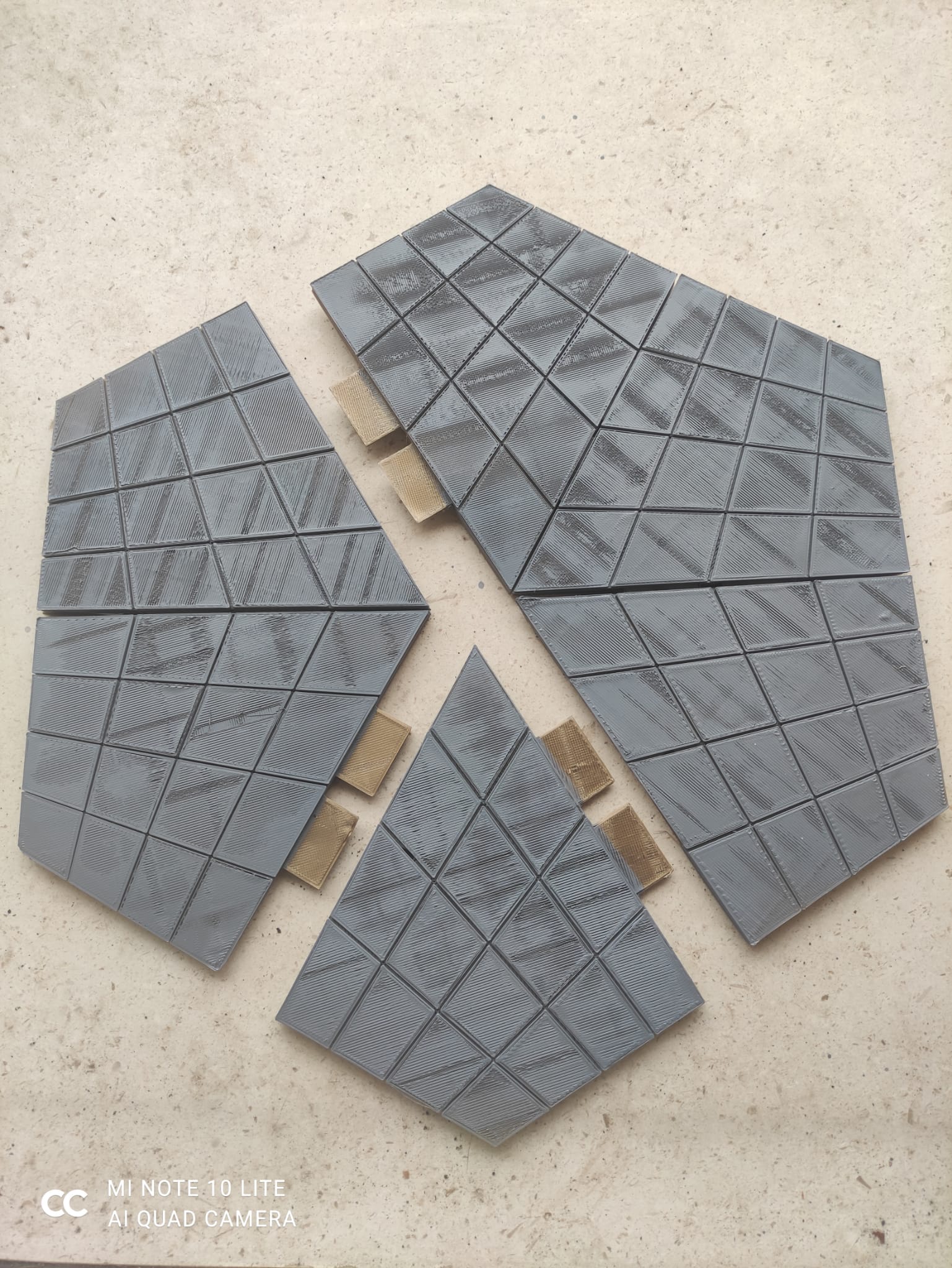 Modular three player chessboard