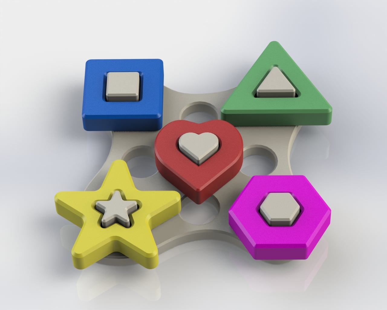 Baby Toy - Geometric Shapes