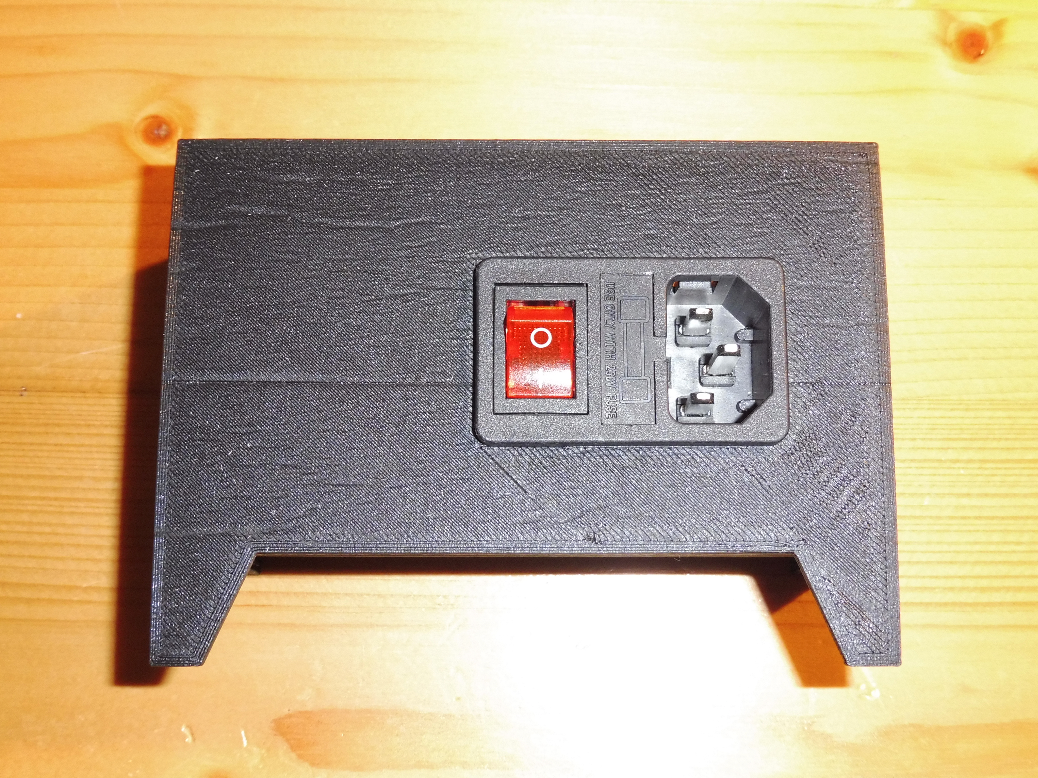 Anet A8 - Power Supply Cover with Switches - 2 versions