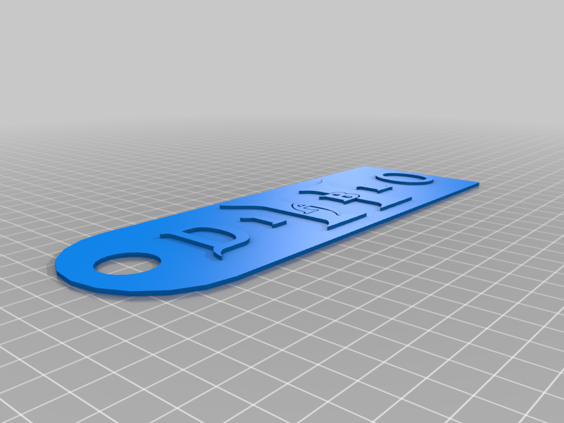 Diablo 2 key chain