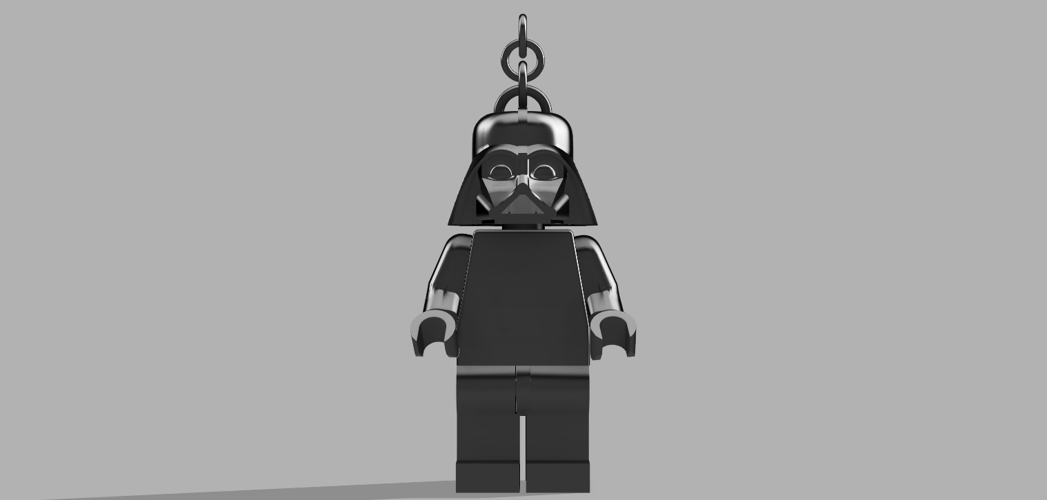 Lego Darth Vader Keychain