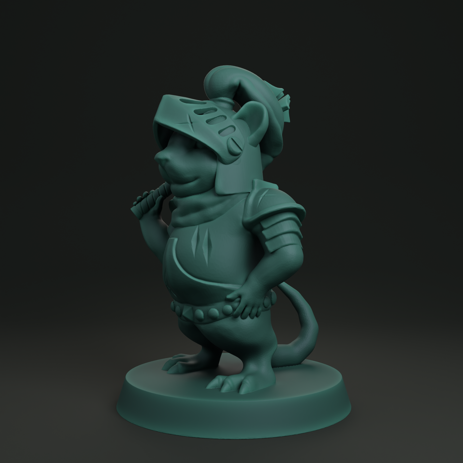 Mouseling knight FDM supportless