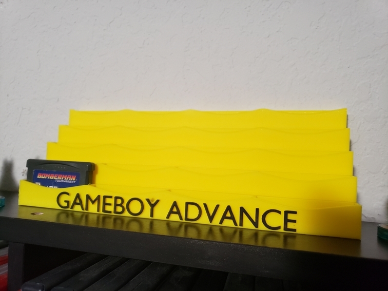Gameboy Advance Cartridge Display
