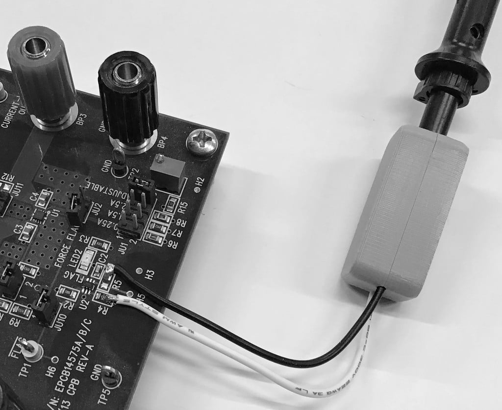 Oscilloscope Probe to Wire Adapter