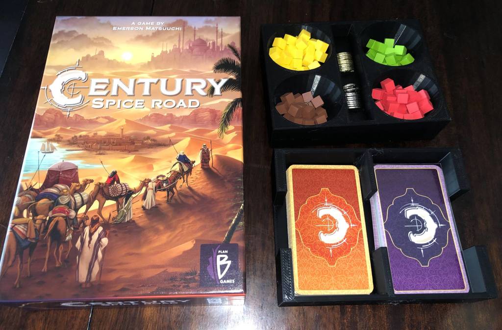 Century Spice Road game box insert