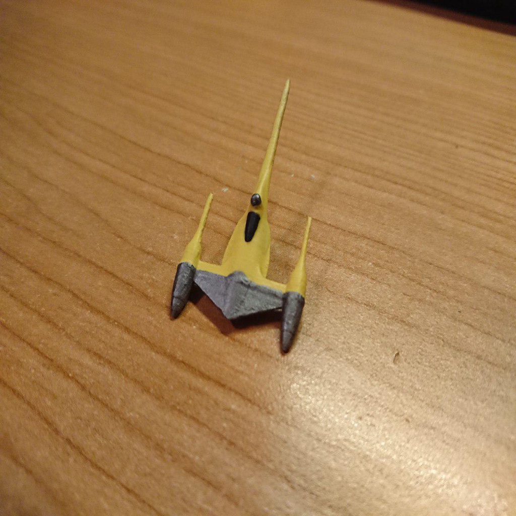 Naboo Starfighter N1 X-Wing Miniature