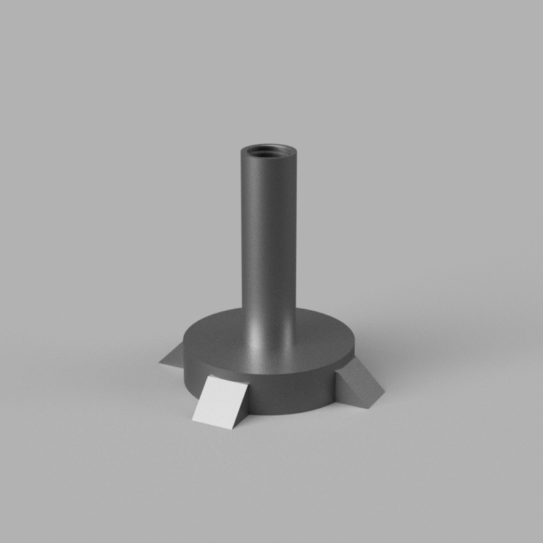 Dumbbells/filament-spool holder