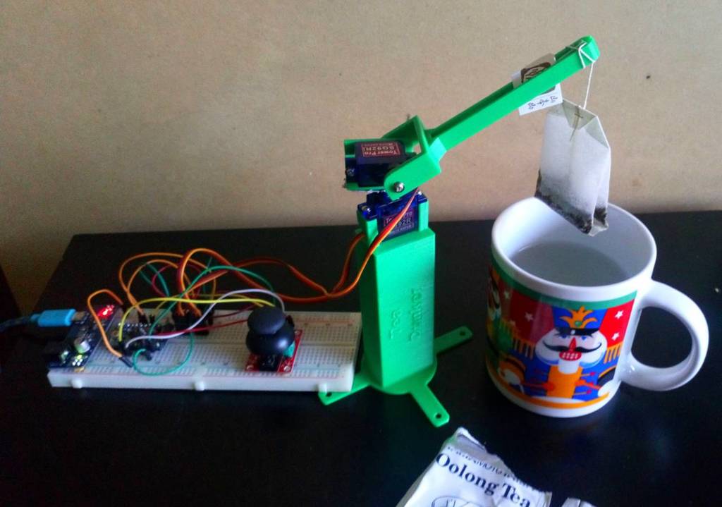 Servo Mechanism - Automated Tea Dunker