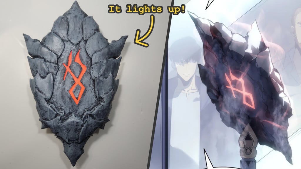 Kamish's Rune Stone from Solo Leveling