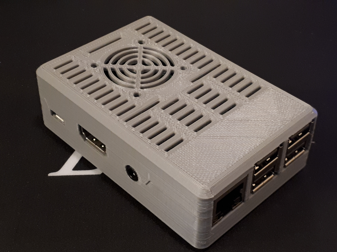 JAL- Raspberry Pi 3B case - 2020 mount, 30mm fan.