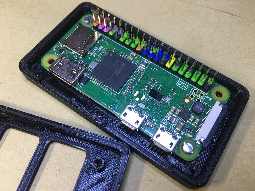 Raspberry Pi Zero mount plate / base plate / case