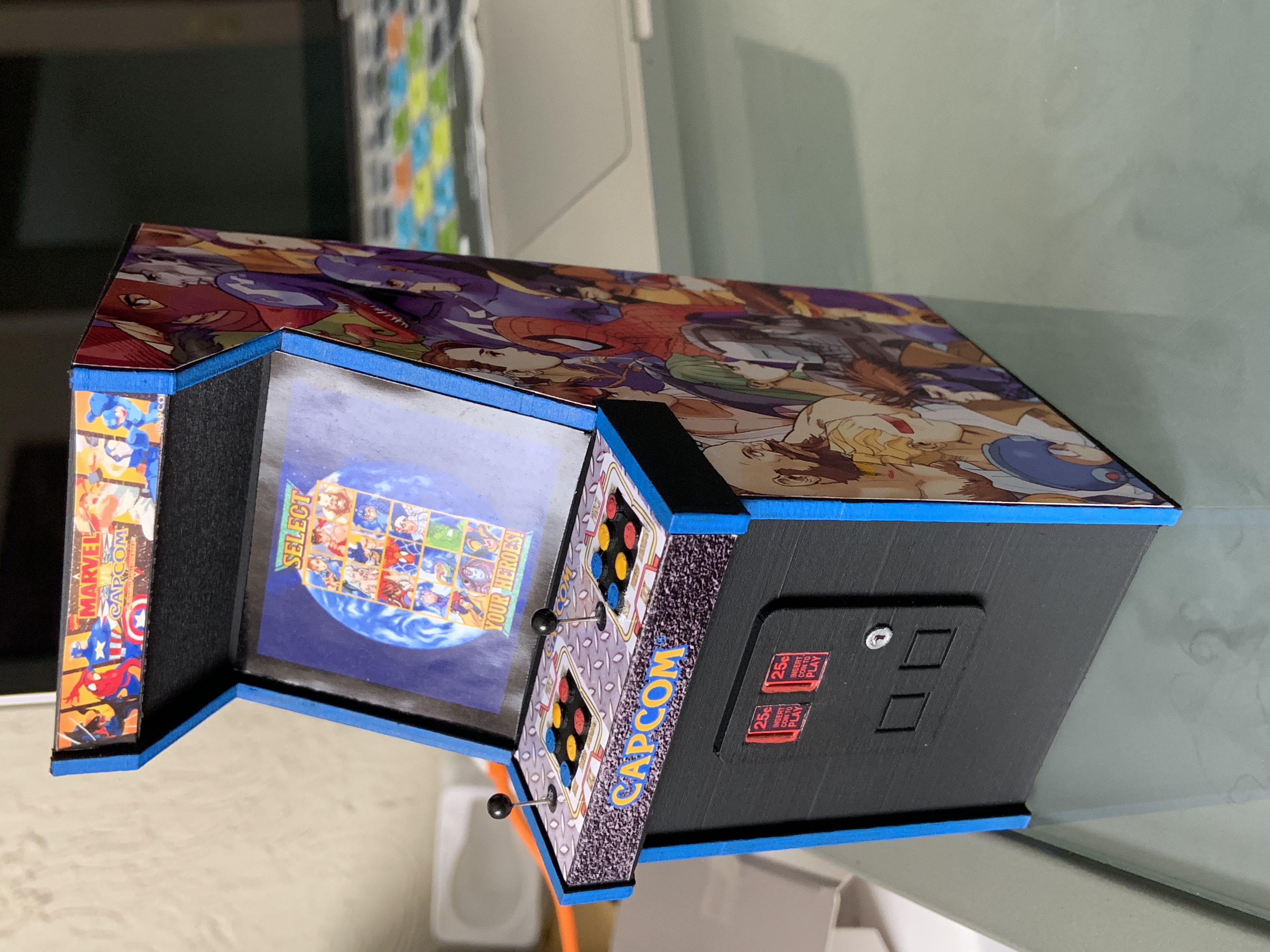 Arcade cabinet 6 buttons