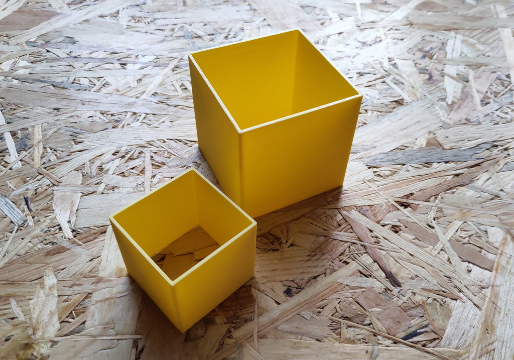 Kinetic sand cube shapes (40x40,60x60)