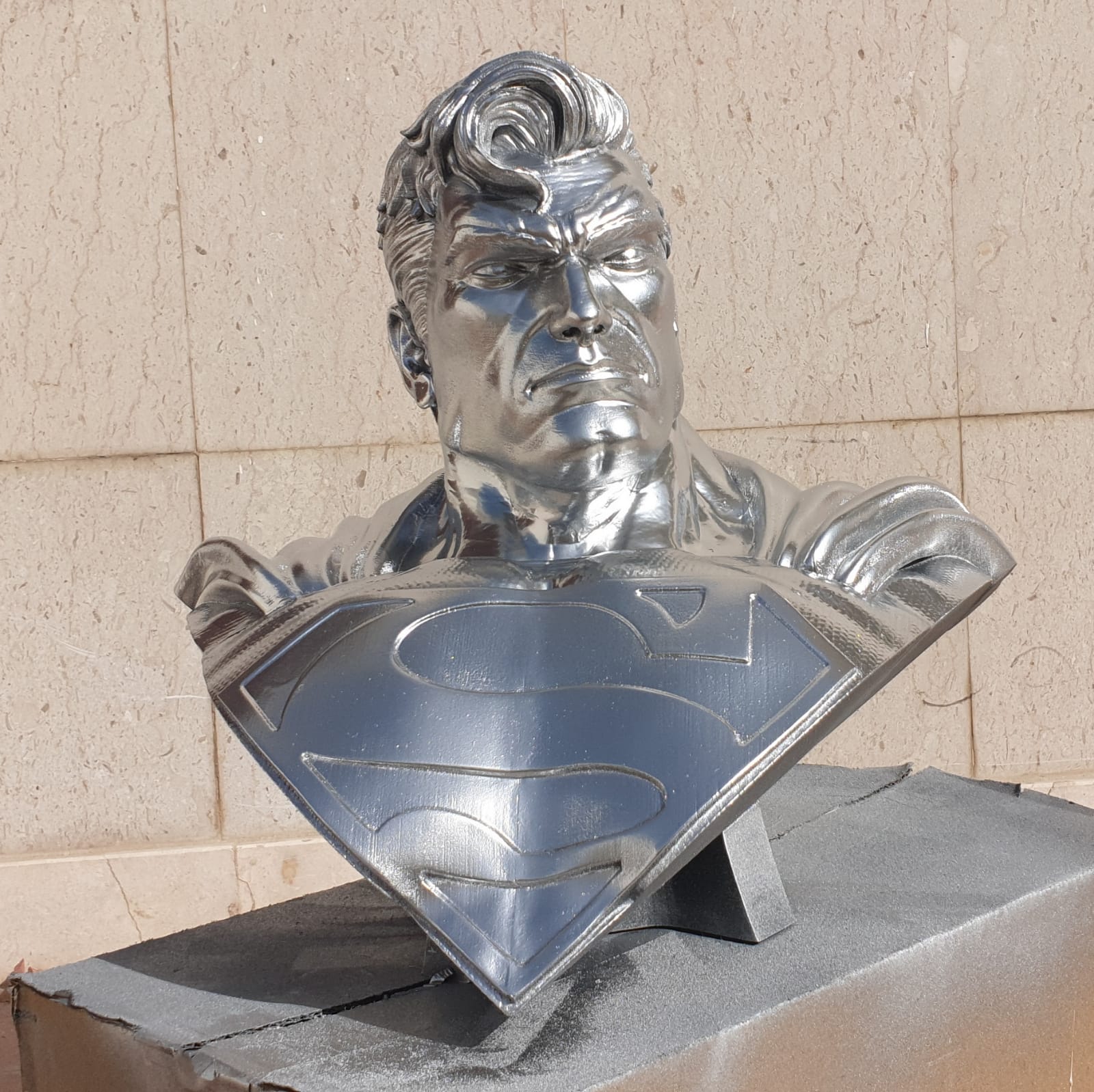 Scaled Cut Superman Bust for Ender3V2