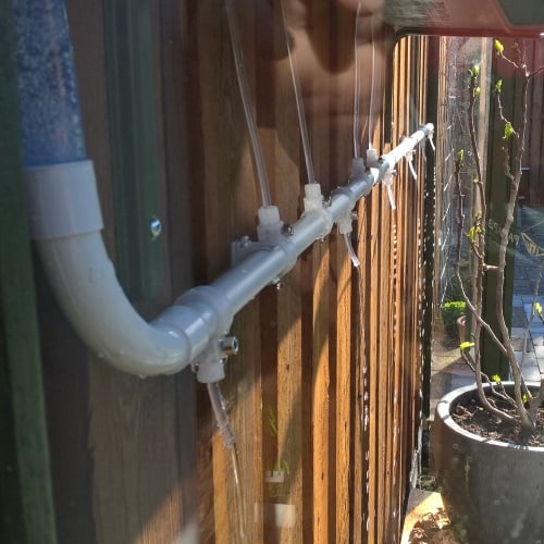 Greenhouse - Automatic irrigation system