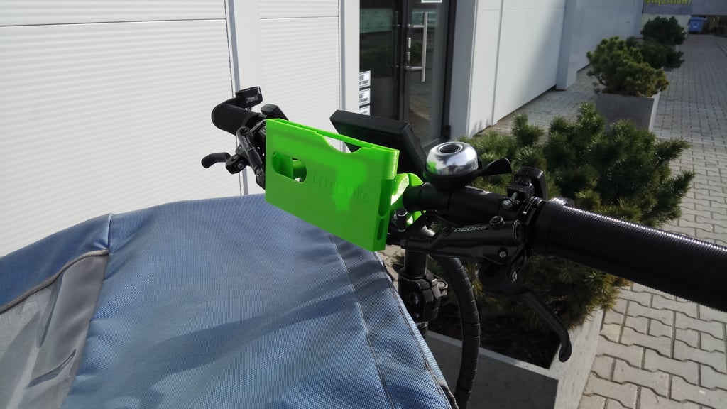 Cargo Bike phone handler dashcam video recording navigation cargobike