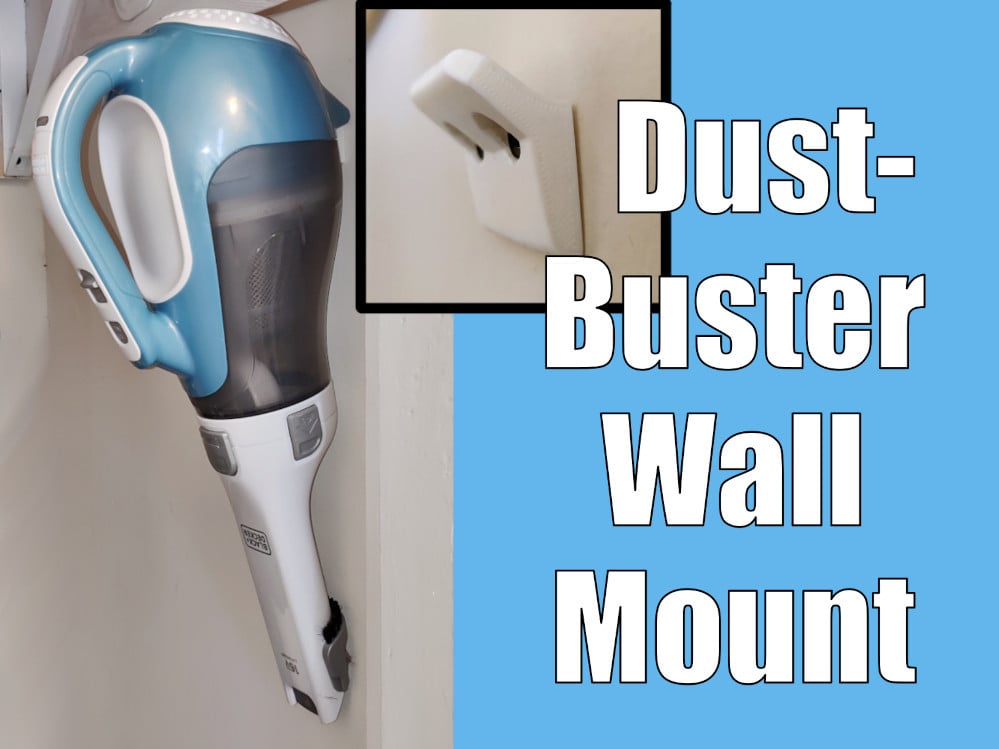 Black & Decker Dustbuster Wall Mount - Fits model CHV1410L - Cordless Handheld Vacuum Dust Buster