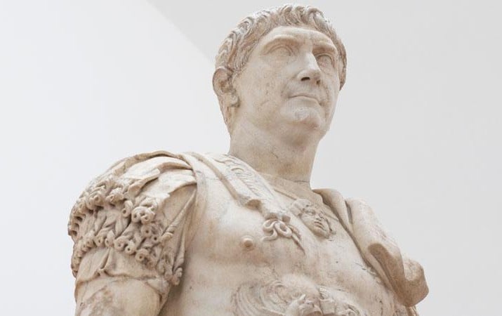 Roman Emperor Trajan Statue 3D Scan