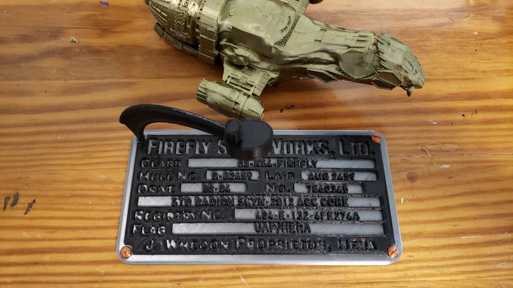 Firefly Builder Plate Stand