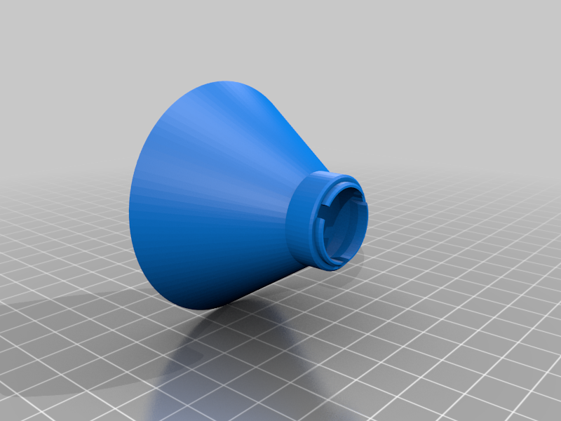 Salt and Pepper mill filling funnel
