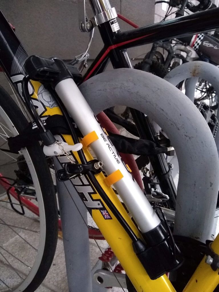Bracket for Bicycle Pump