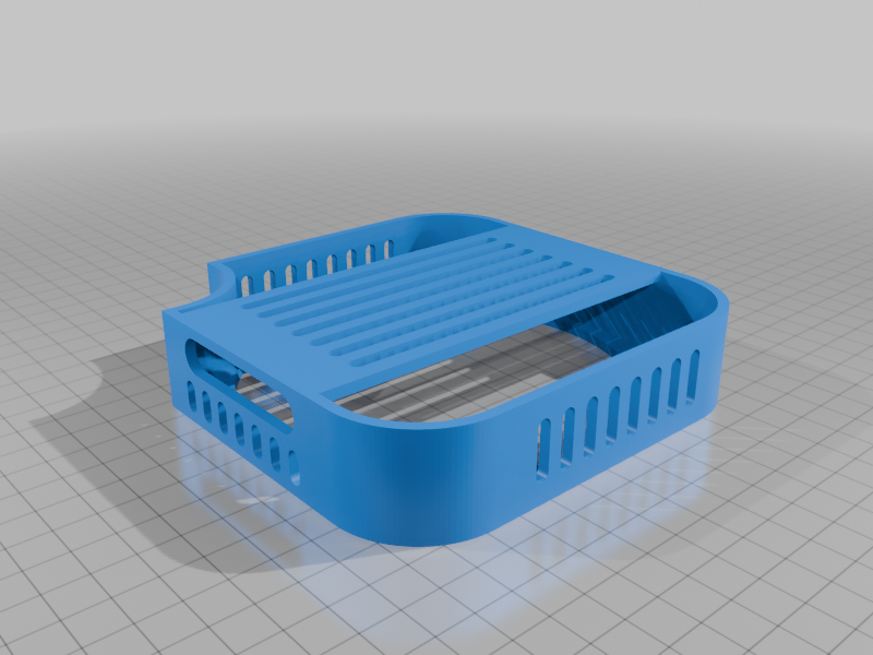 Mac mini M4 stand with HDD tray