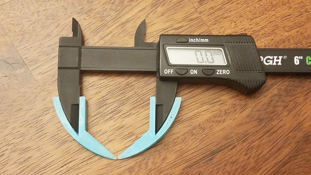 Harbor Freight Outside Caliper Adapter