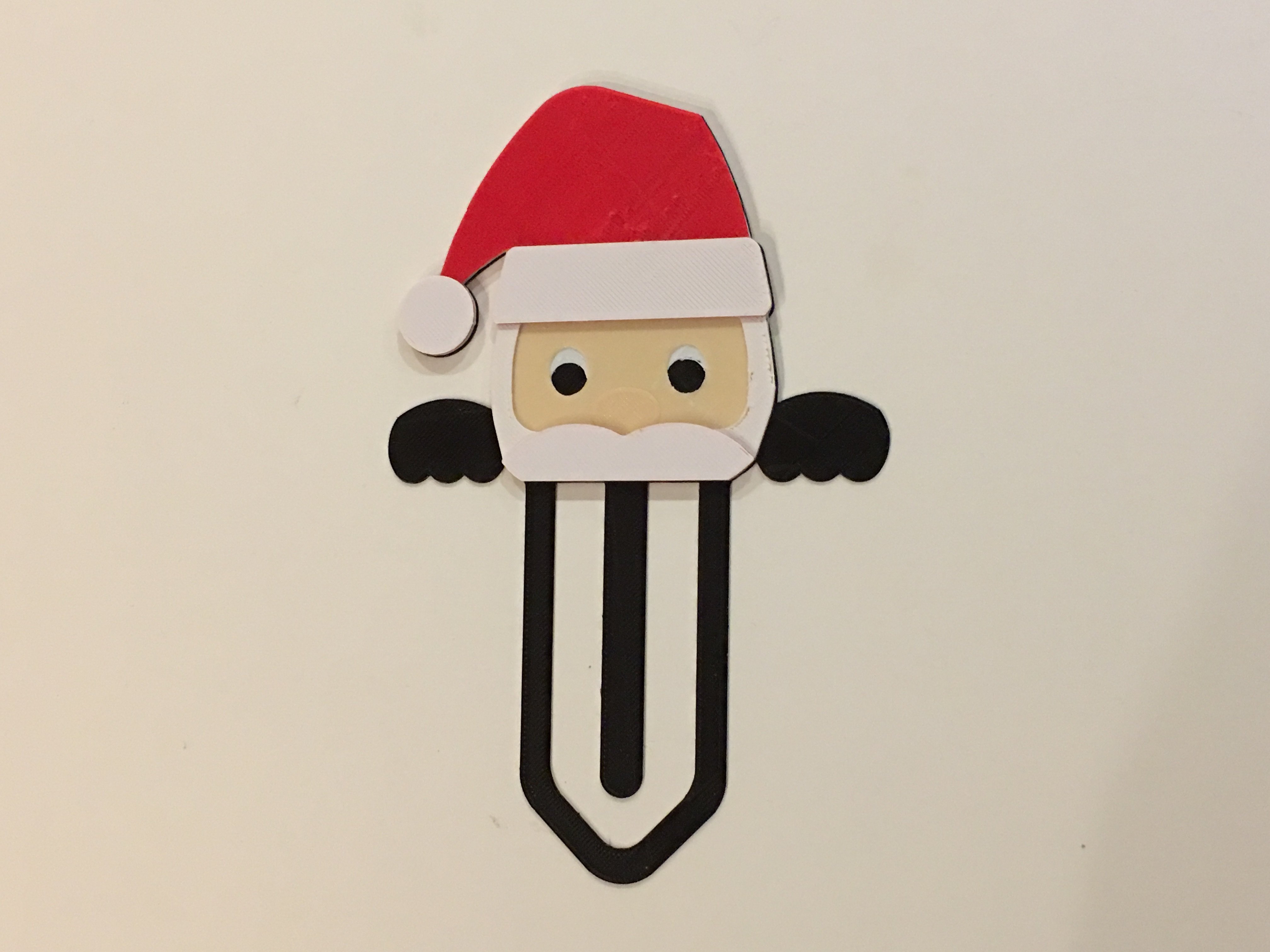 Santa Bookmark