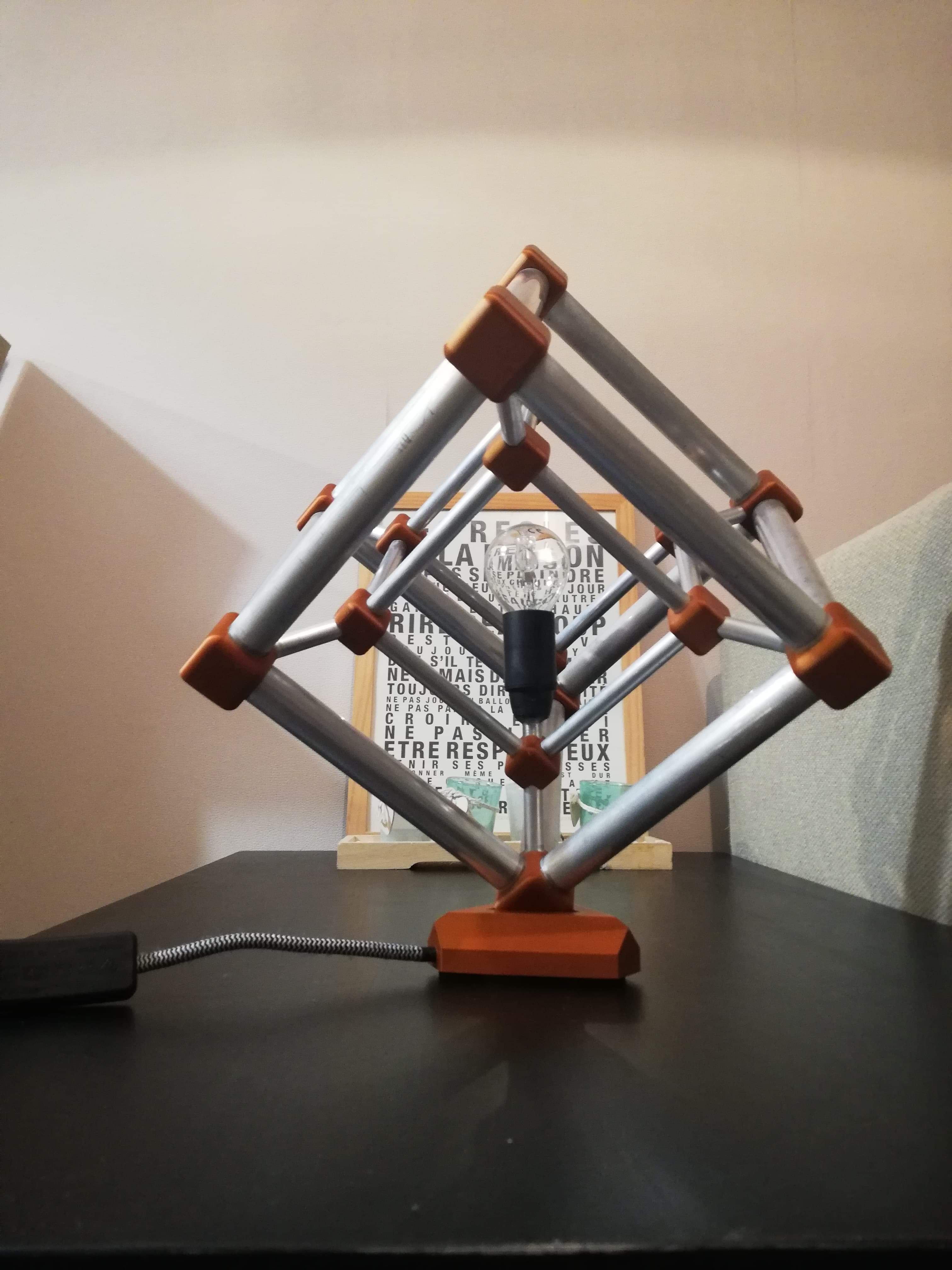 Hypercube Lamp