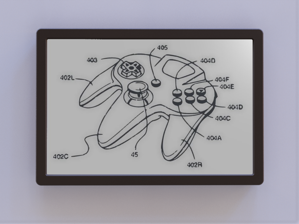 N64 Controller Patent Art *