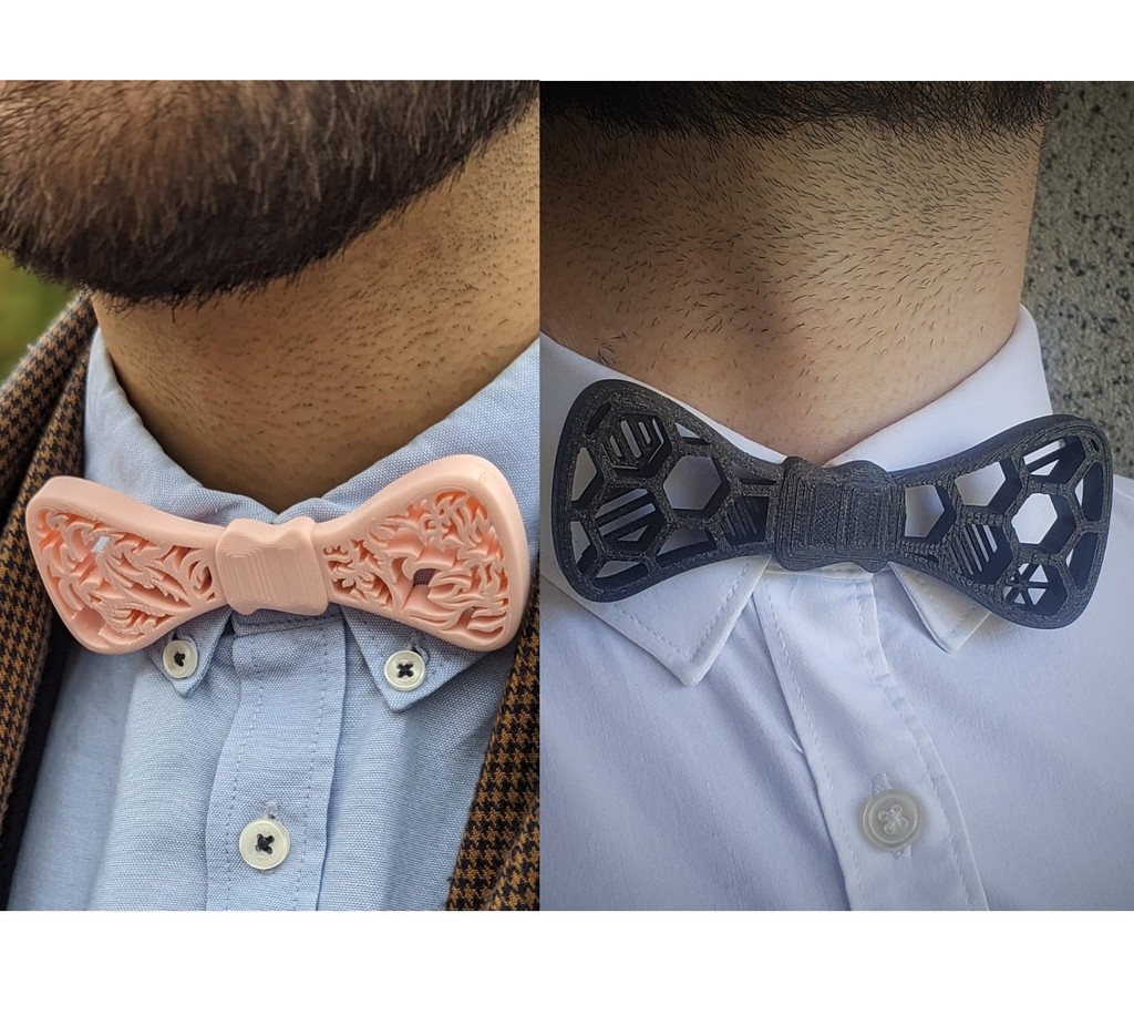 Bowties V2 printable necklace