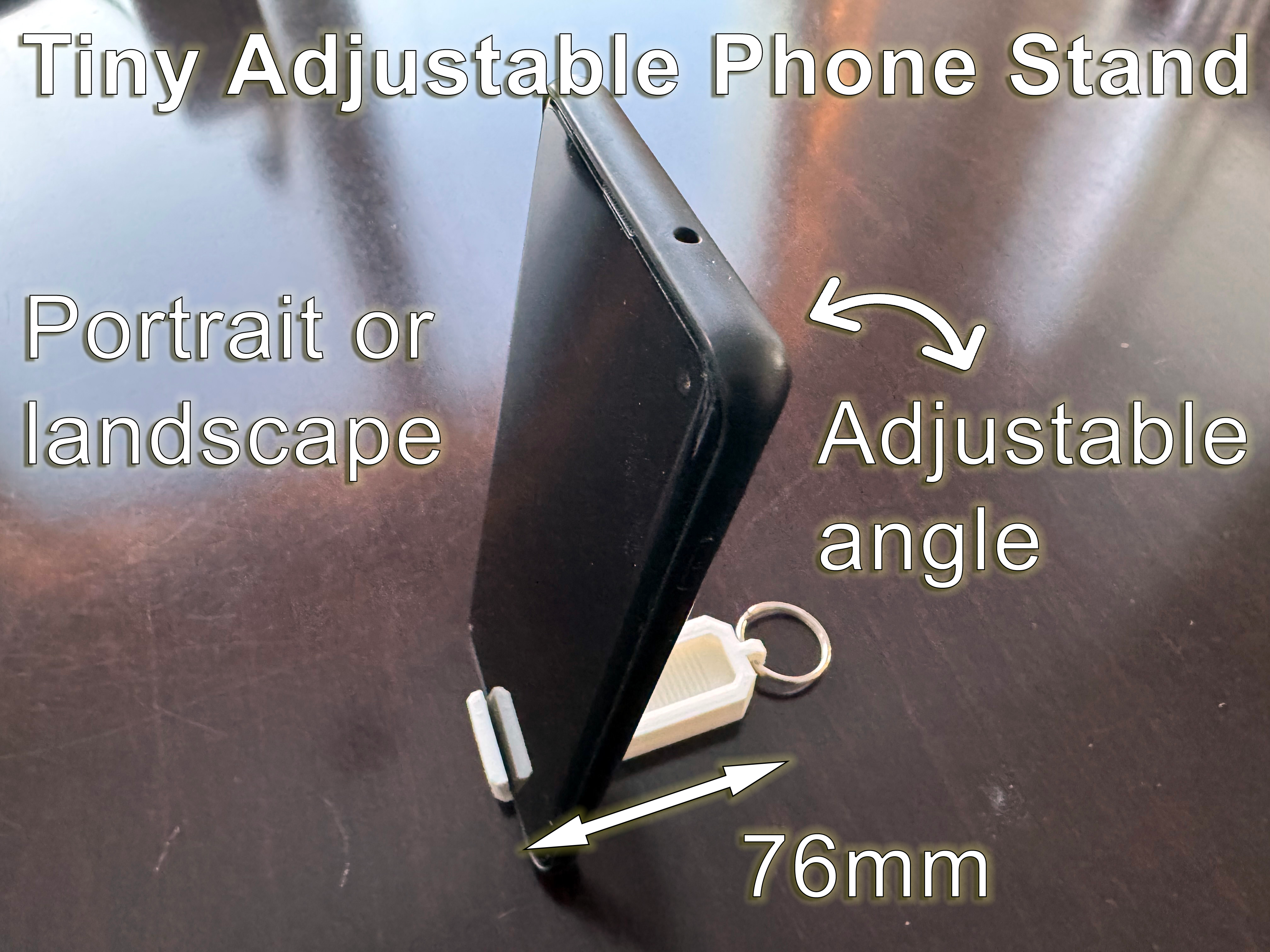 Tiny Adjustable Phone Stand