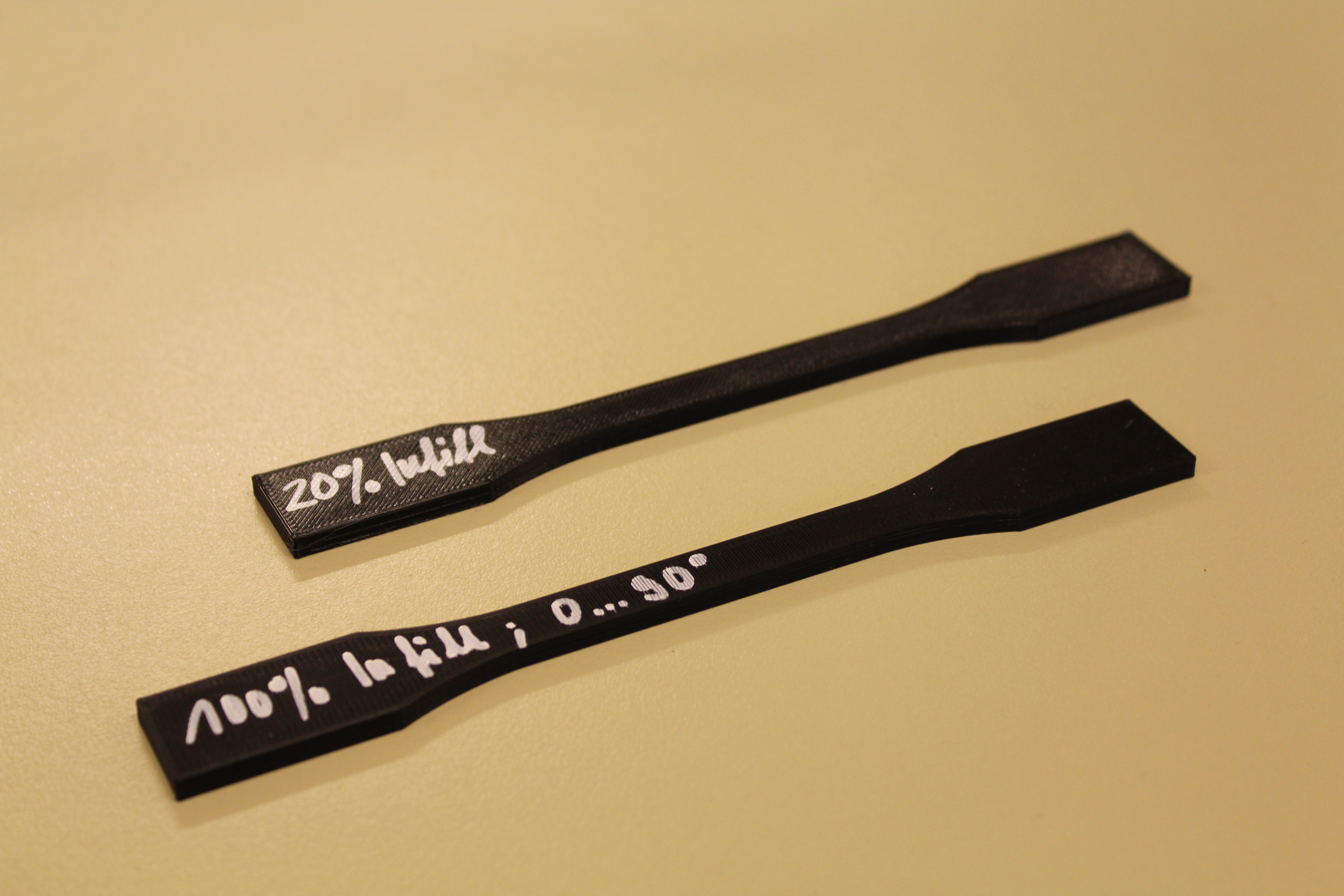 tensile test specimen based on DIN EN ISO 527