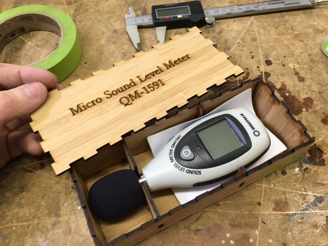 Sound level meter case