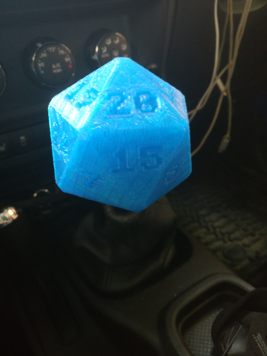 D20 Shifter Knob