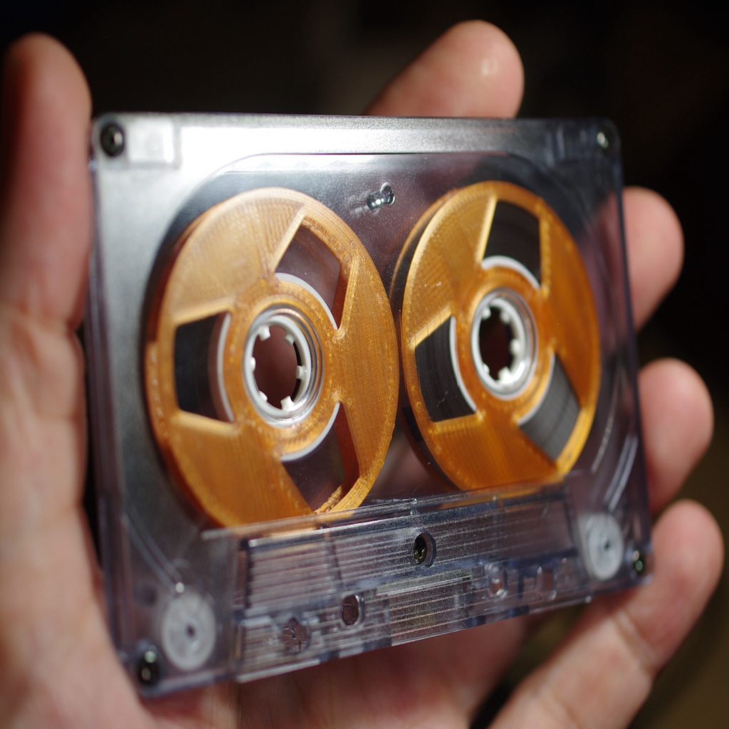 Reel to Reel cassette tape self-made DIY
