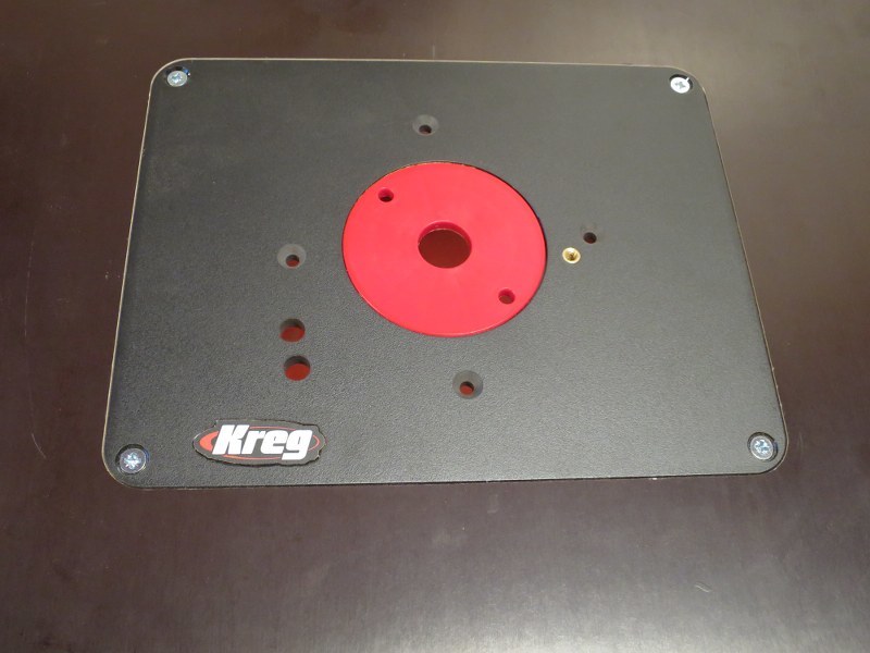 Kreg router table insert plate mounting levelers