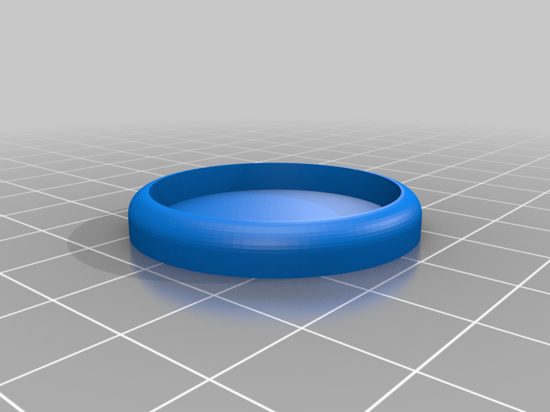 Simple 30mm Hollow Base for custom mini bases.