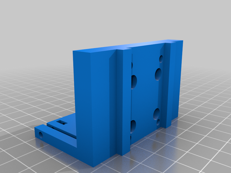 CR-10 Linear Rail Mount for Dual extruder 