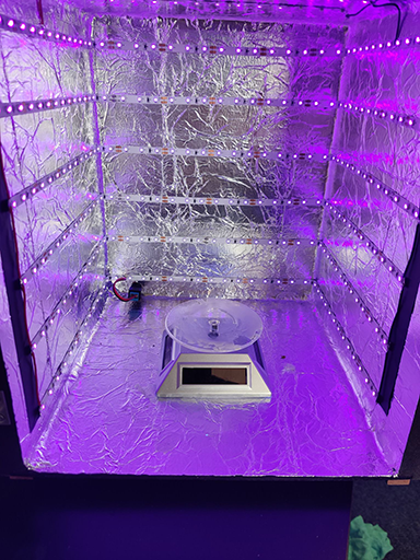 UV Curing Turntable Replacement Base Plate Large