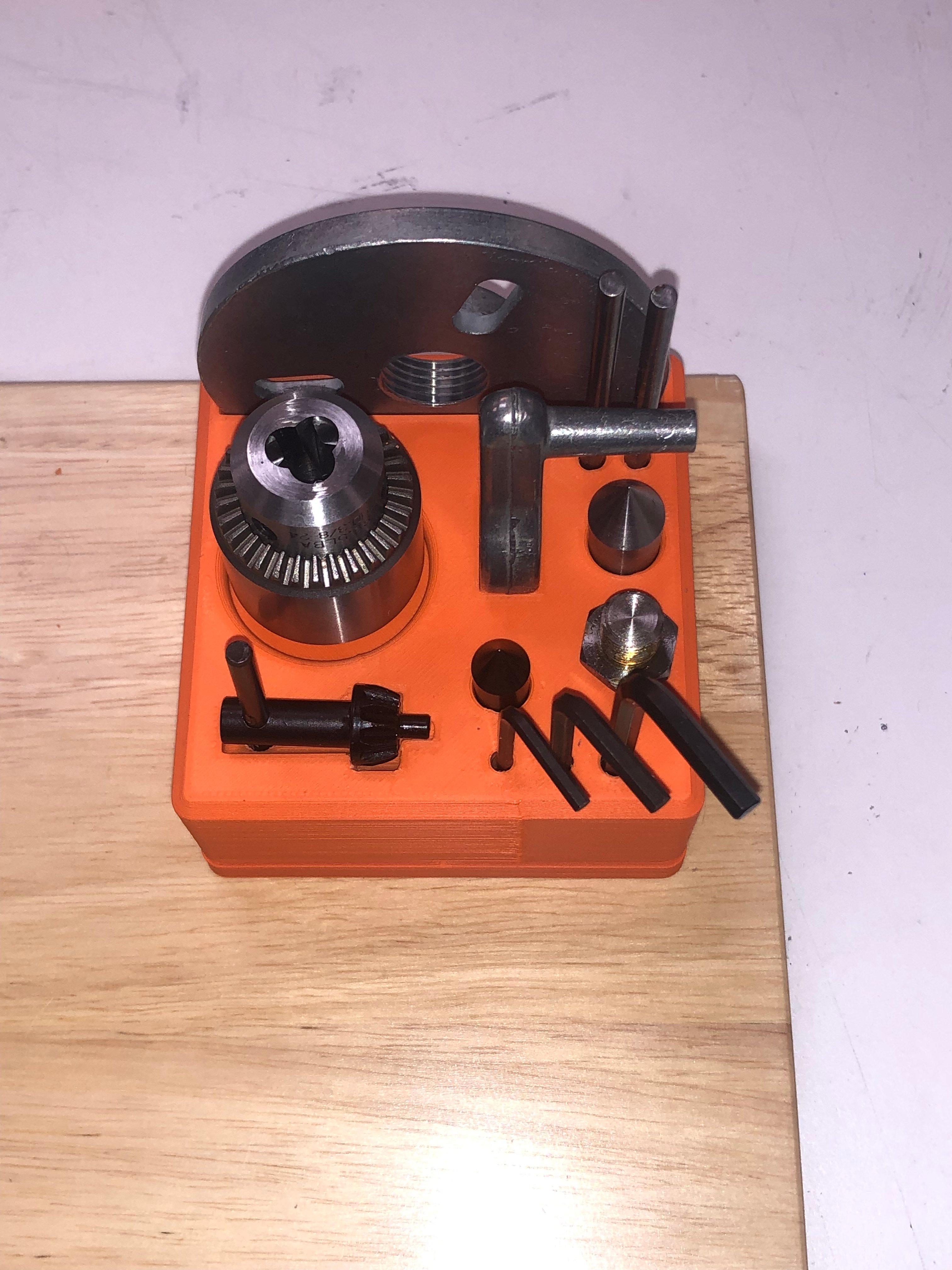 Sherline Lathe Tools Gridfinity