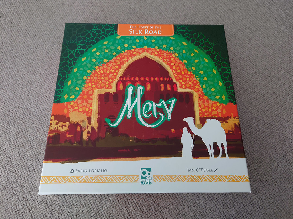 Merv: The Heart of the Silk Road - Boardgame insert for the existing cardboard insert