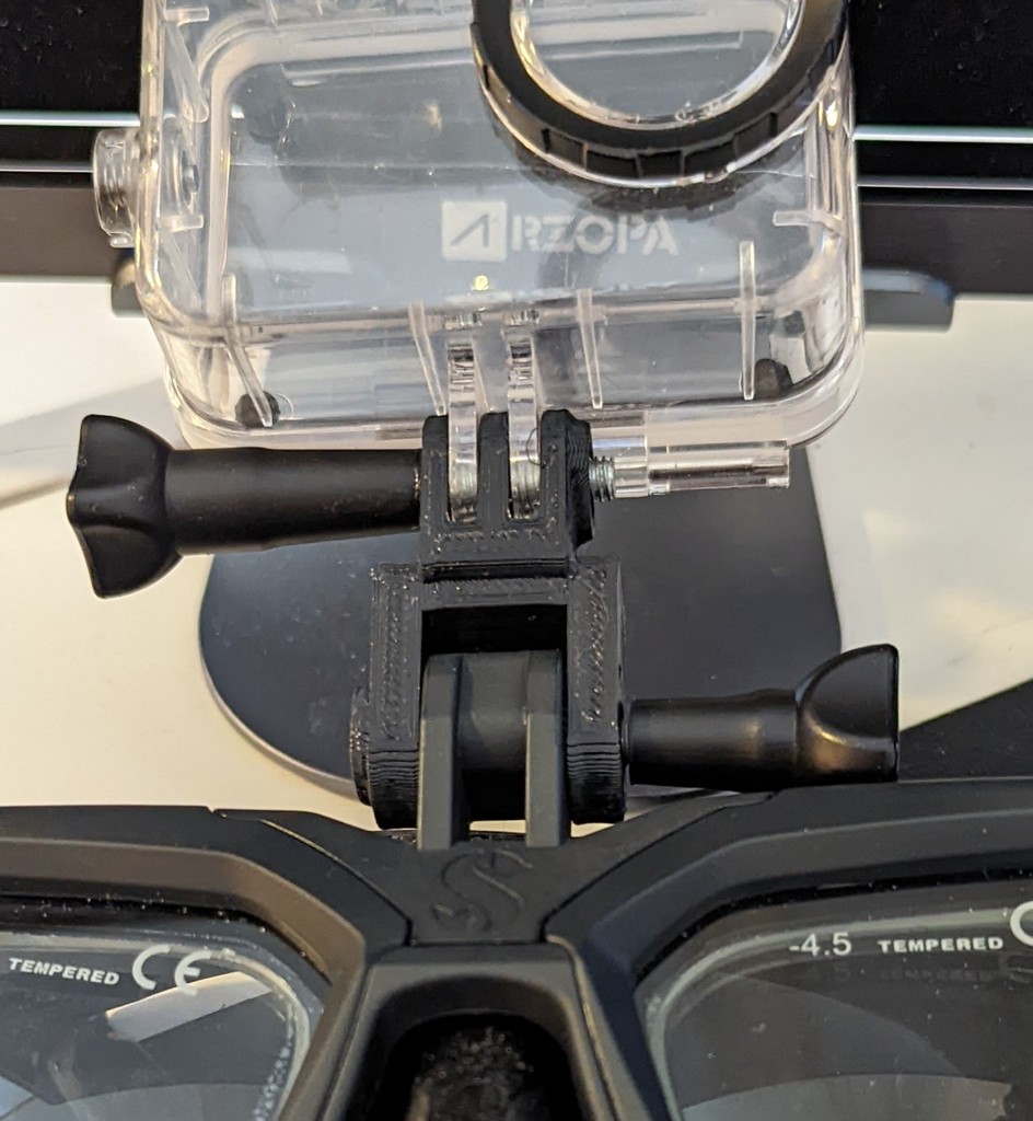 Scubapro Hud to GoPro Adapter