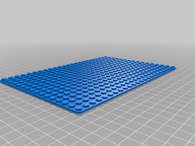 My Customized LEGO-Compatible 24 x 16 plate